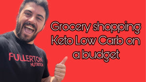 Eating Keto Low Carb on a budget: Grocery shopping tripe 14 Meals under $20
